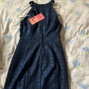 Brand new navy party or going out dress